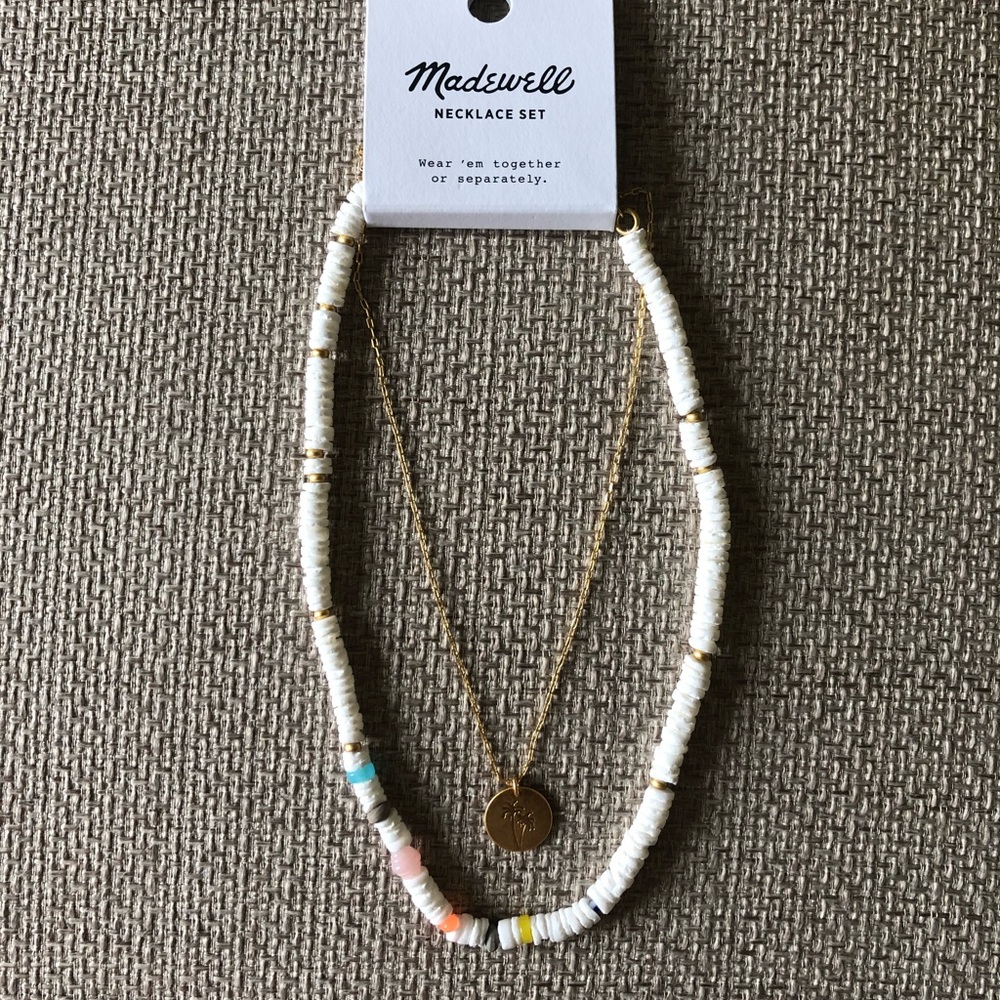 Madewell Beachfind Necklace set